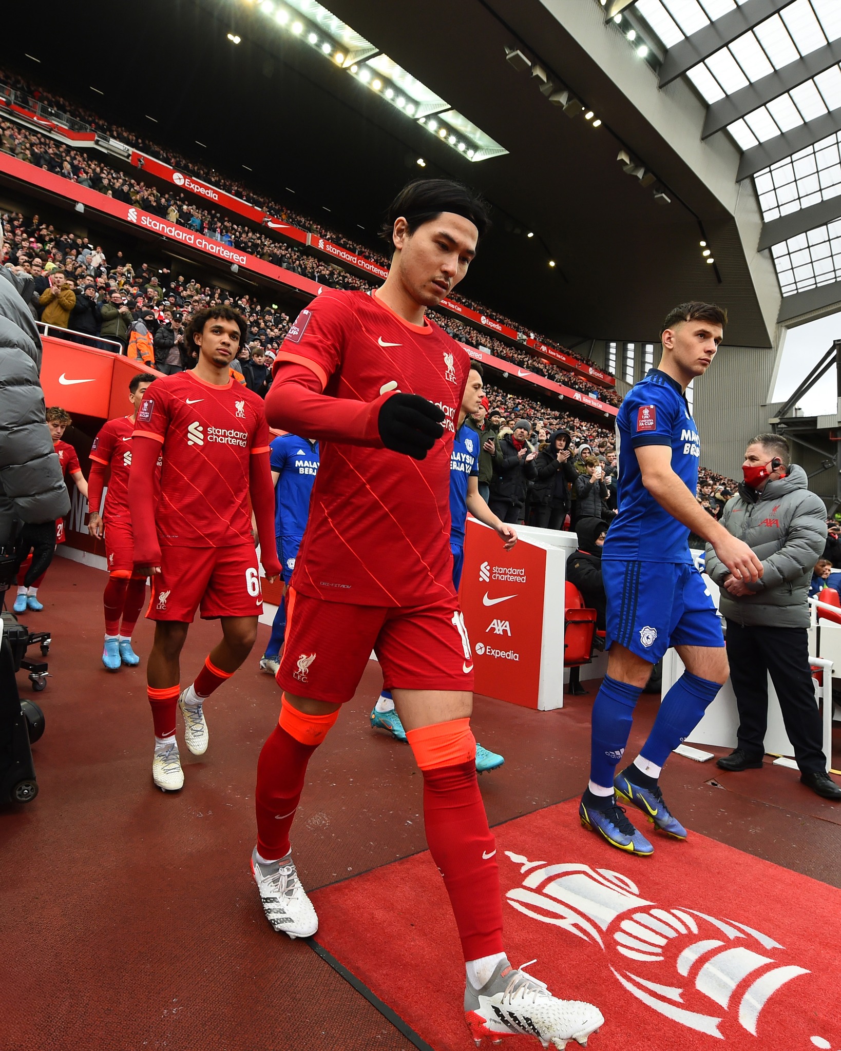 Liverpool FC - Liverpool FC added a new photo — in Anfield.