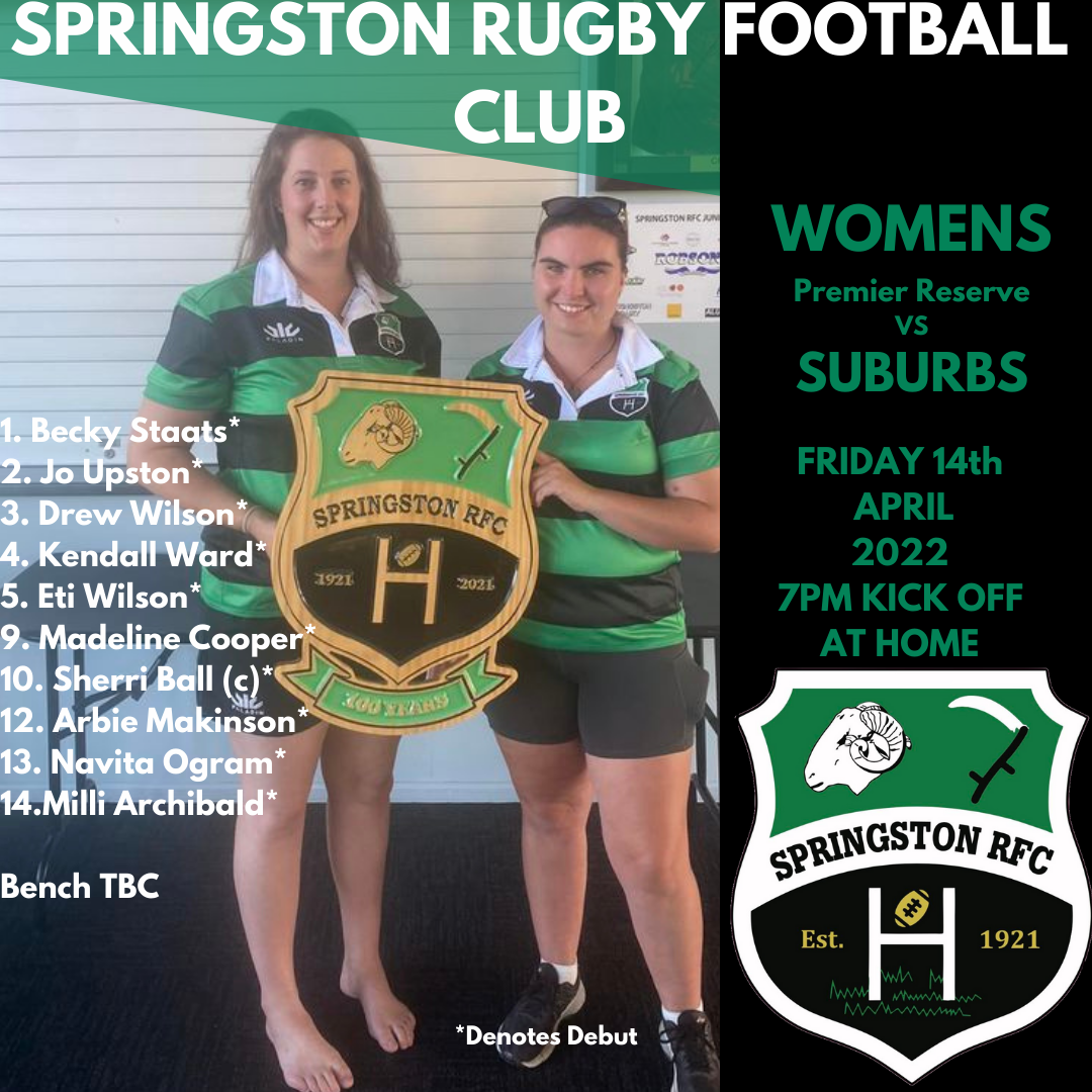 The time is finally... - Springston Rugby Football Club Inc | Facebook