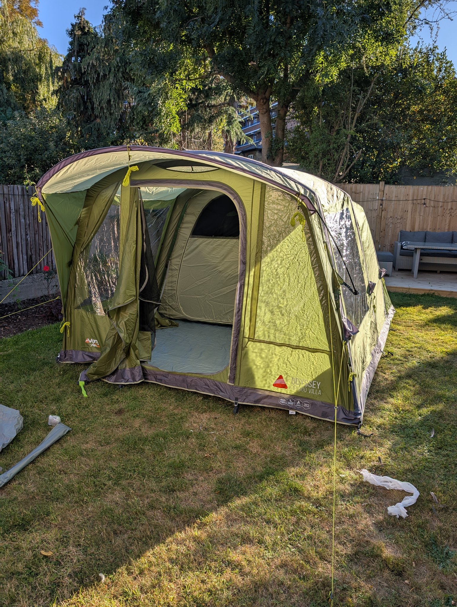 Vango Odyssey Air Tente gonflable Epsom Green 500