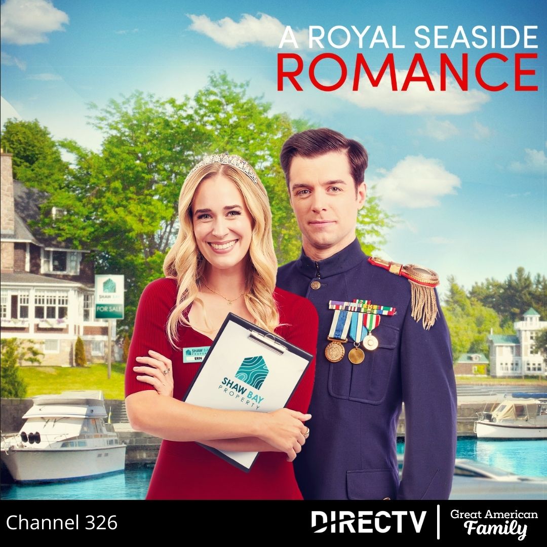 Great American Family - Tune in for A Royal Seaside Romance, starring ...