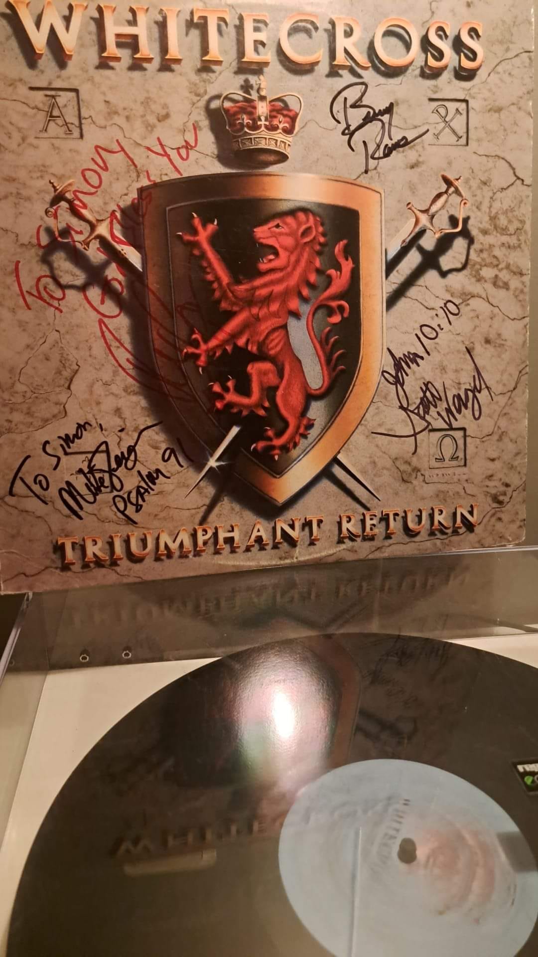 Whitecross - Triumphant return. 1989. Pure Metal. 