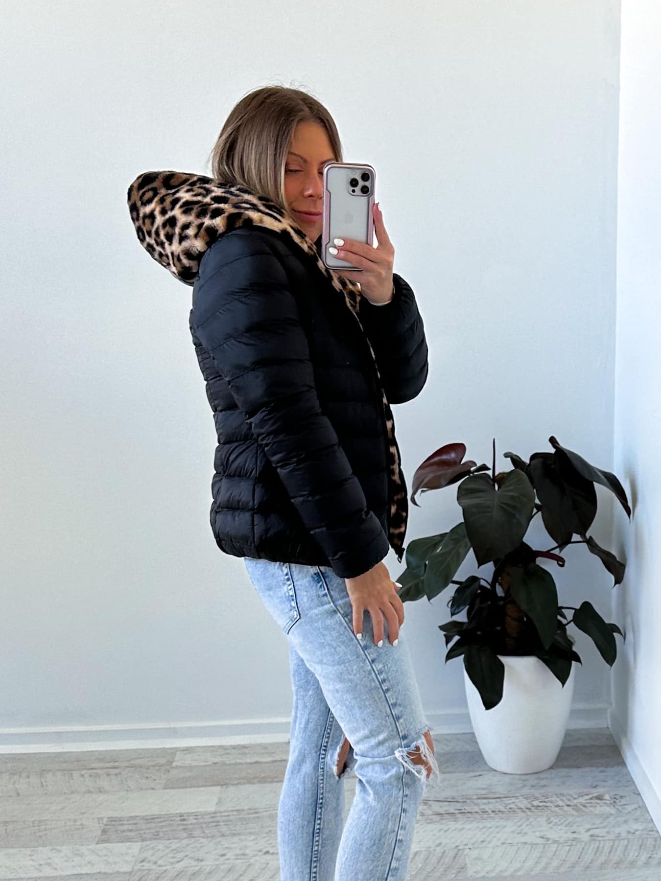 Reversible Sheba coat for women