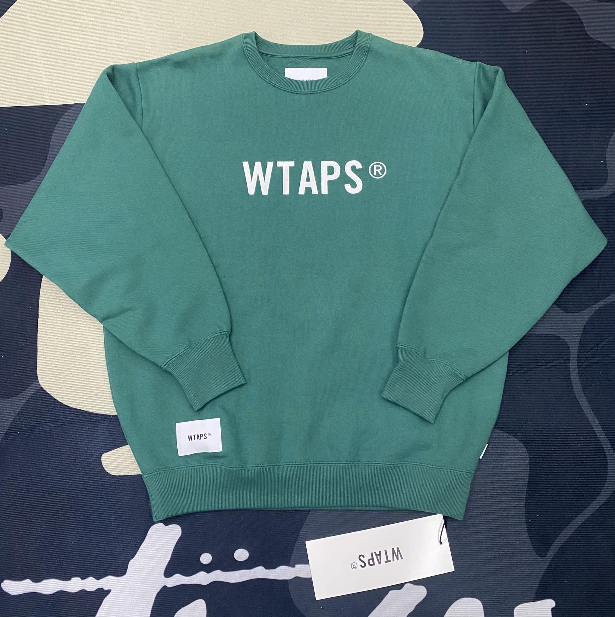 WTAPS 241ATDT-CSM01 SIGN / SWEATER / COTTON. TSSC - Sweaters 