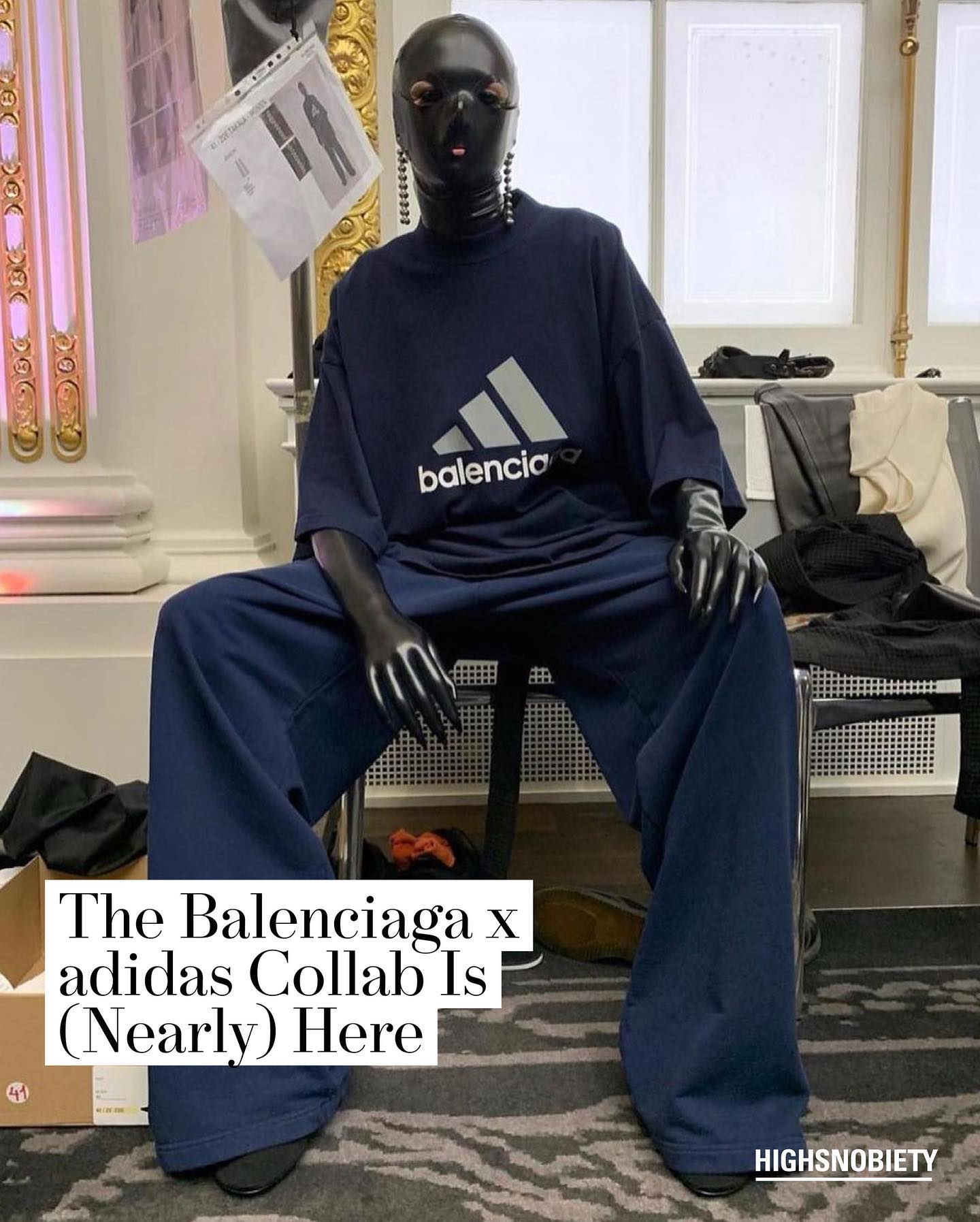 Balenciaga and Adidas combine sportswear and fashion