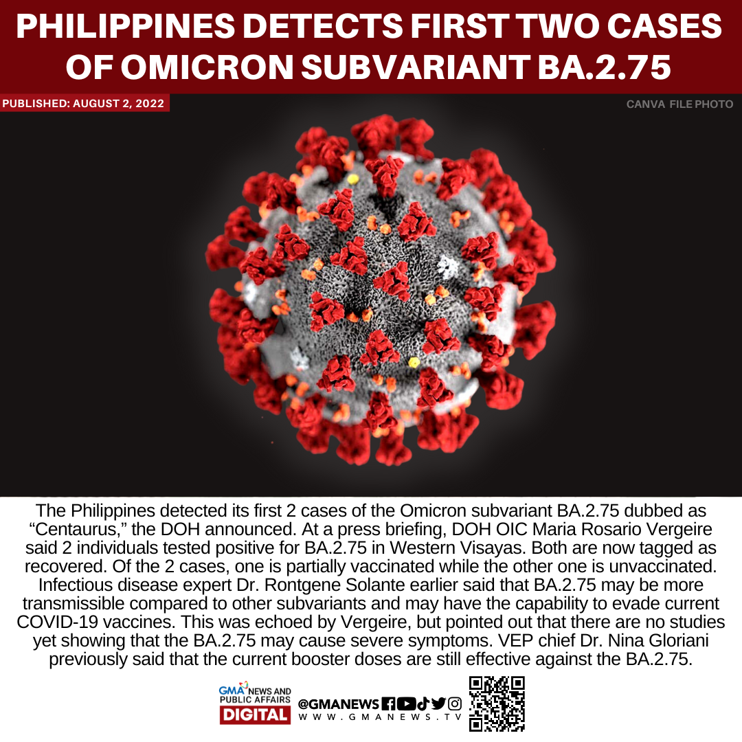 GMA News - The Philippines has detected its first two...