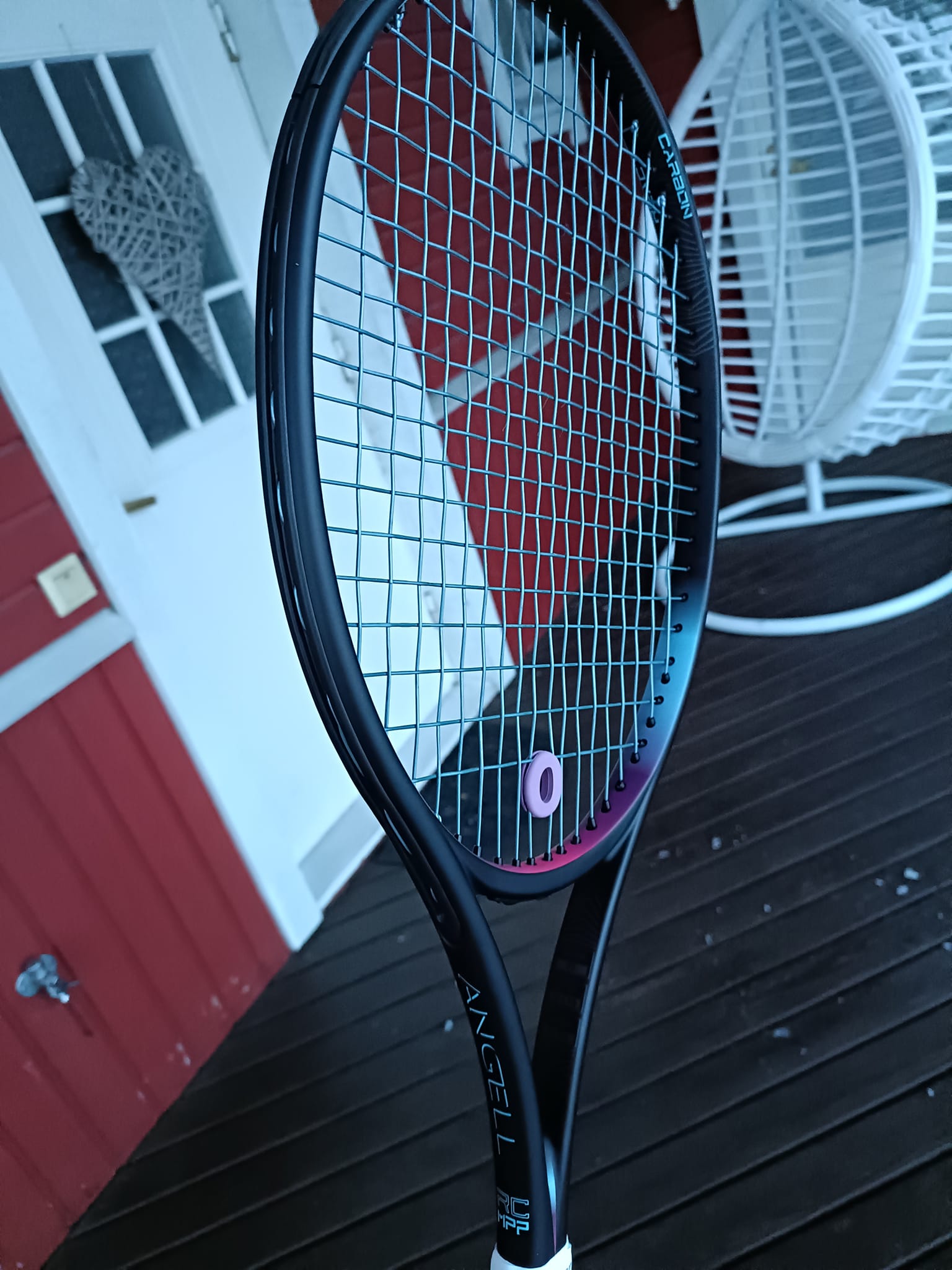 Angell K7 Red XL racket for sale