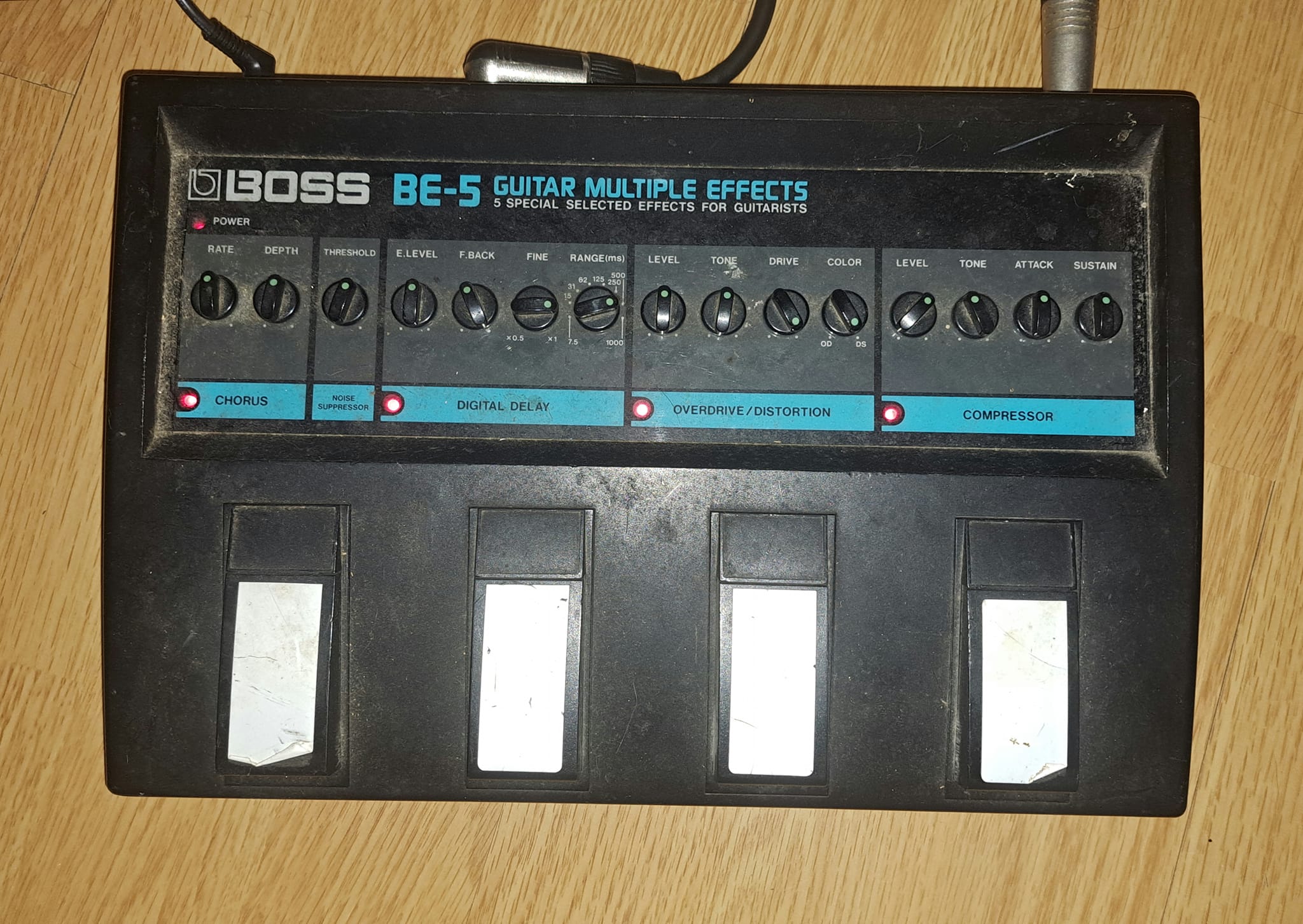 Vintage PW1 Rocker Wah pedal from the 80s
