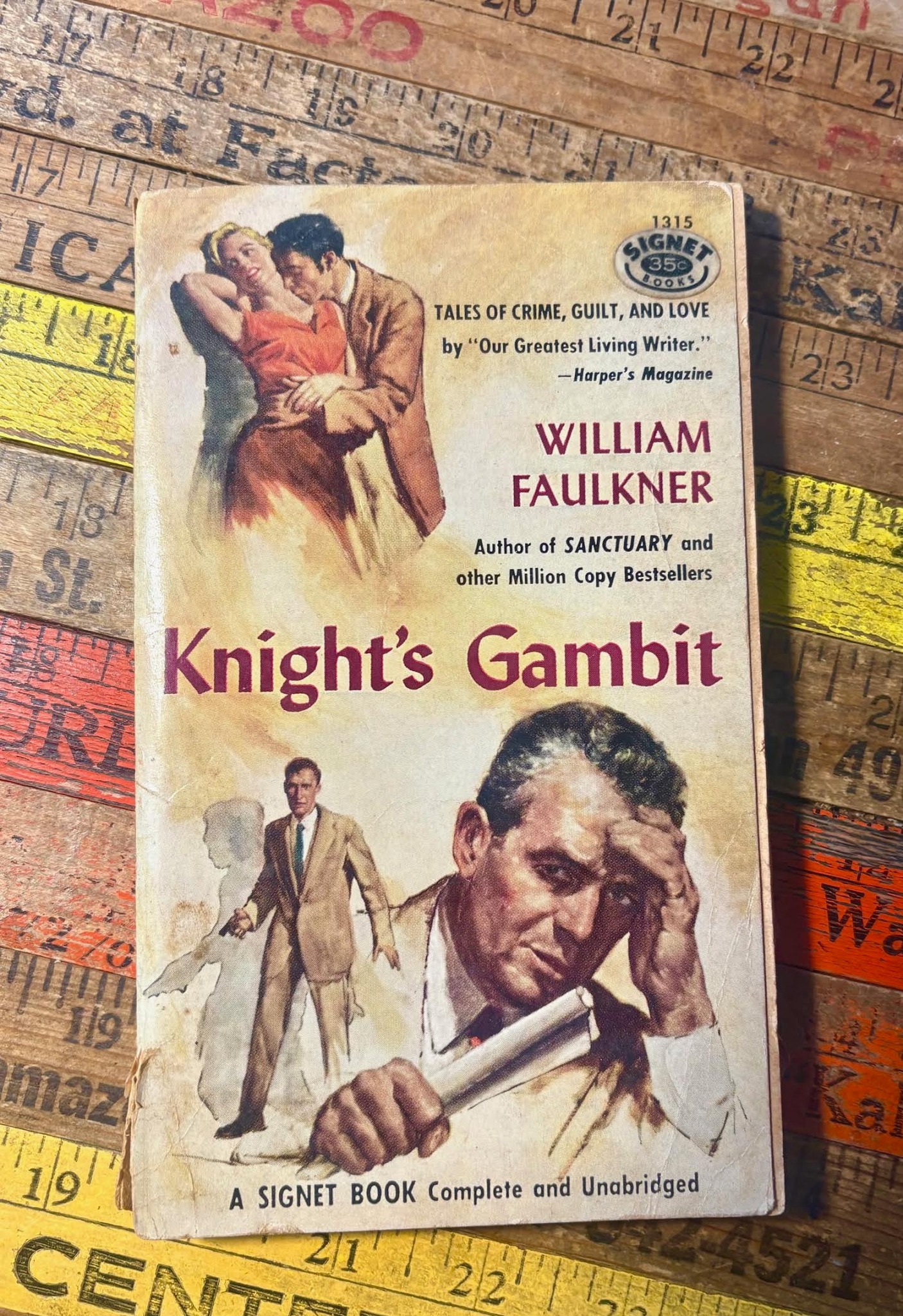 William Faulkner's Knight's Gambit short story collection