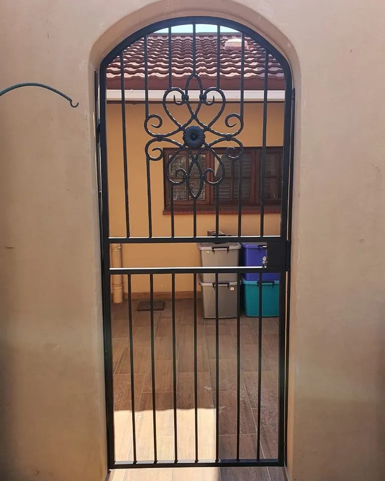 Hot Metal - A custom commission security gate made and...