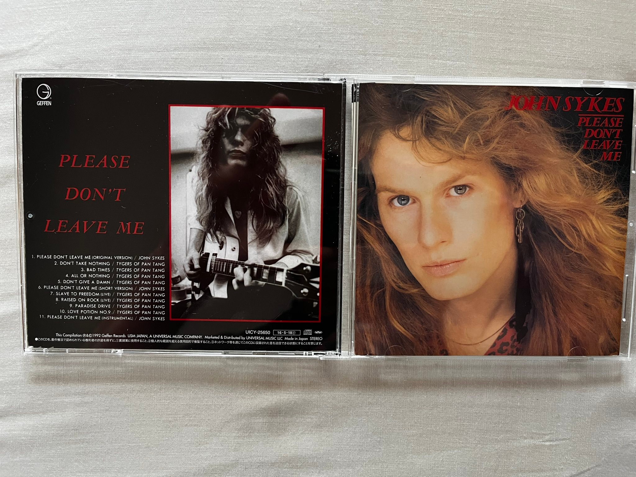 Does anyone have rare Japanese CD releases of John Sykes music?