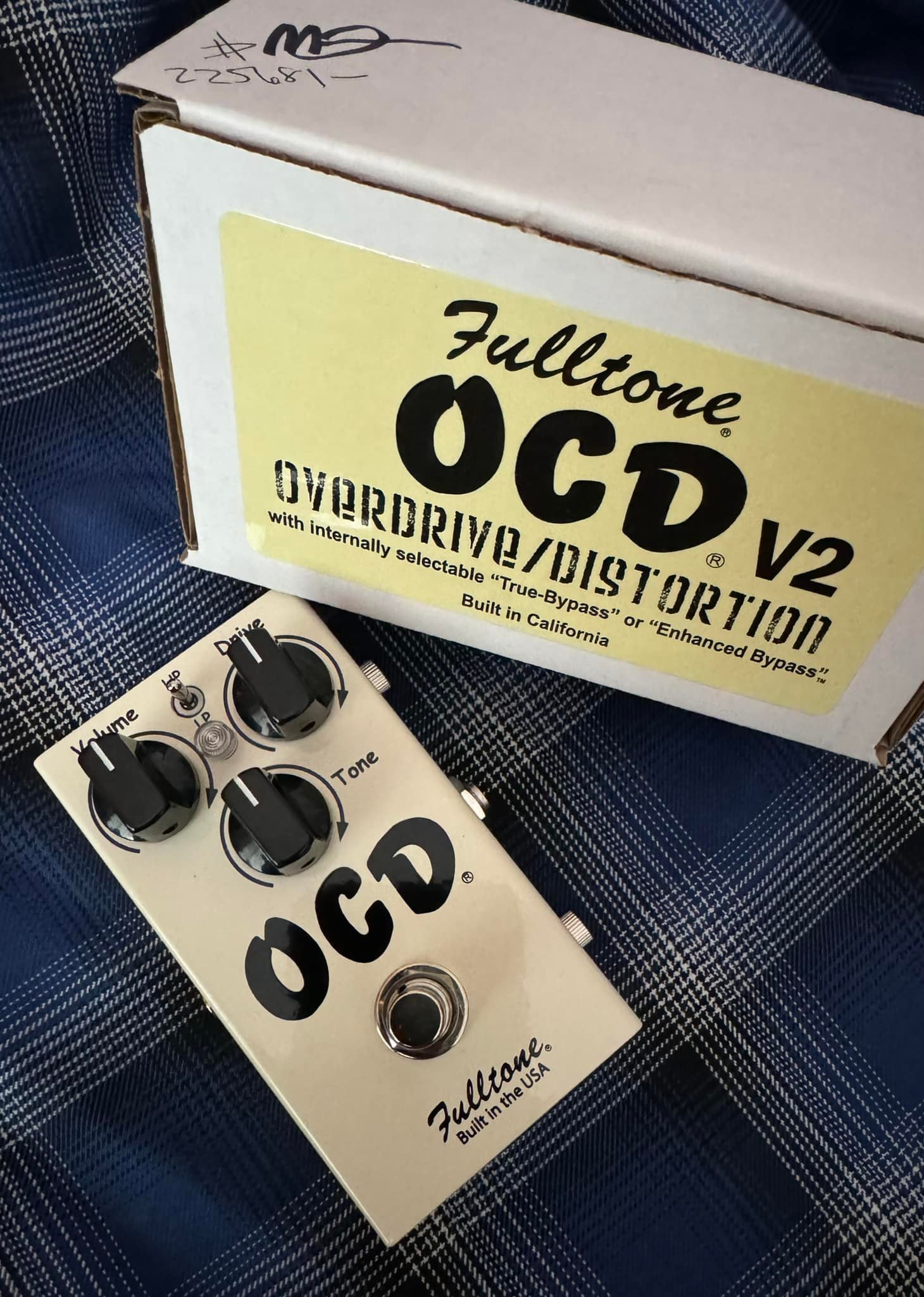 Fulltone OCD pedal version 1.4