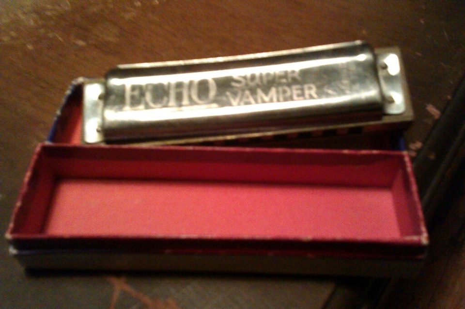 Hohner Echo Vamper from the (1930's -) 1970's. 12-hole version of