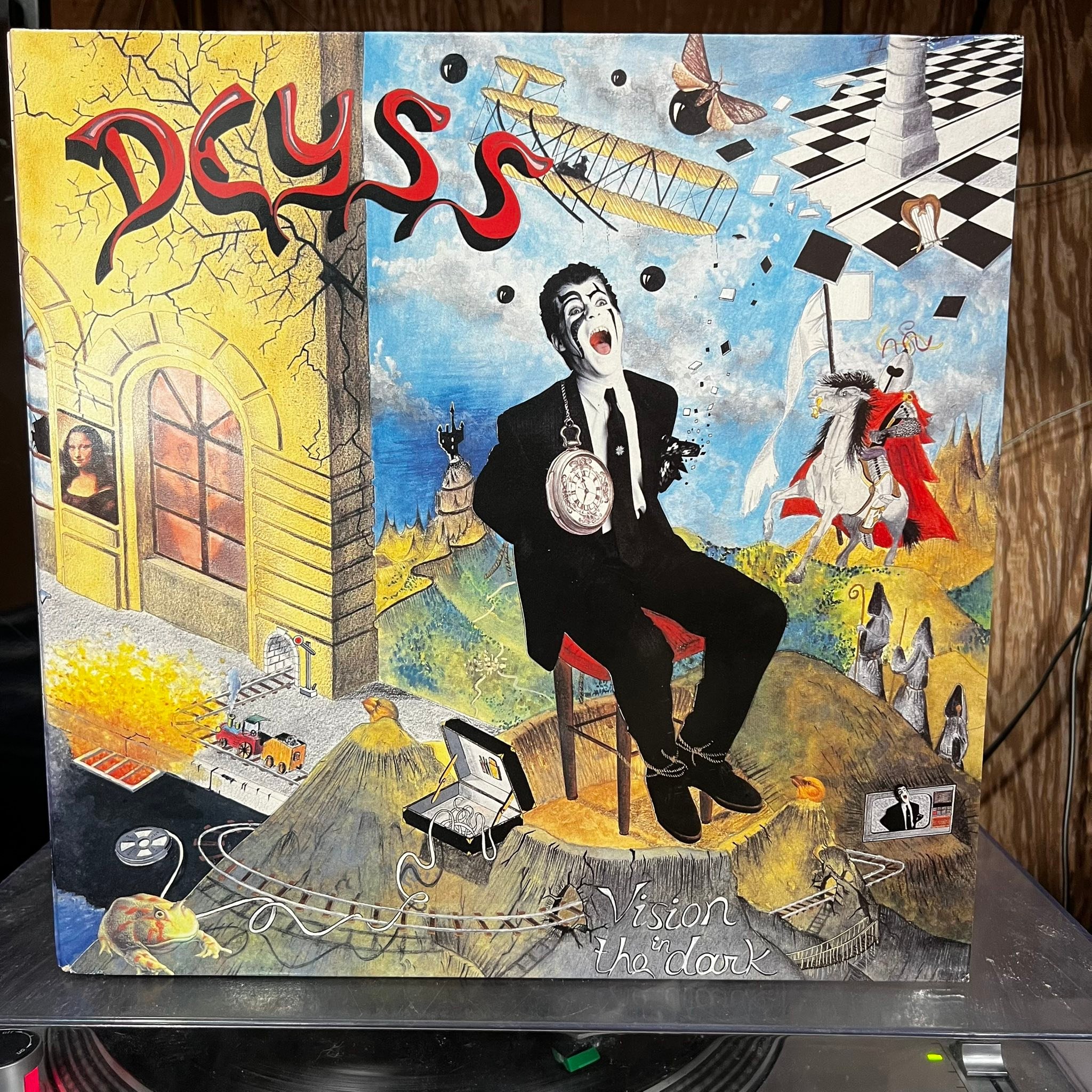 NP: Deyss, 'Vision in the Dark' (1987) Poppy, Swiss neo-prog with