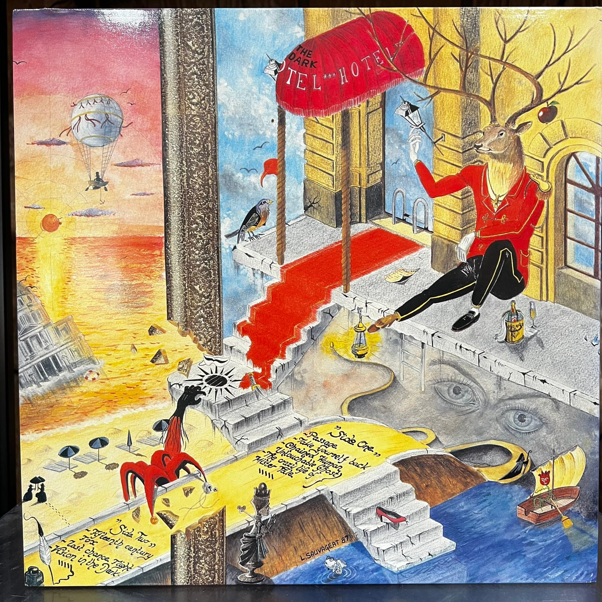 NP: Deyss, 'Vision in the Dark' (1987) Poppy, Swiss neo-prog with