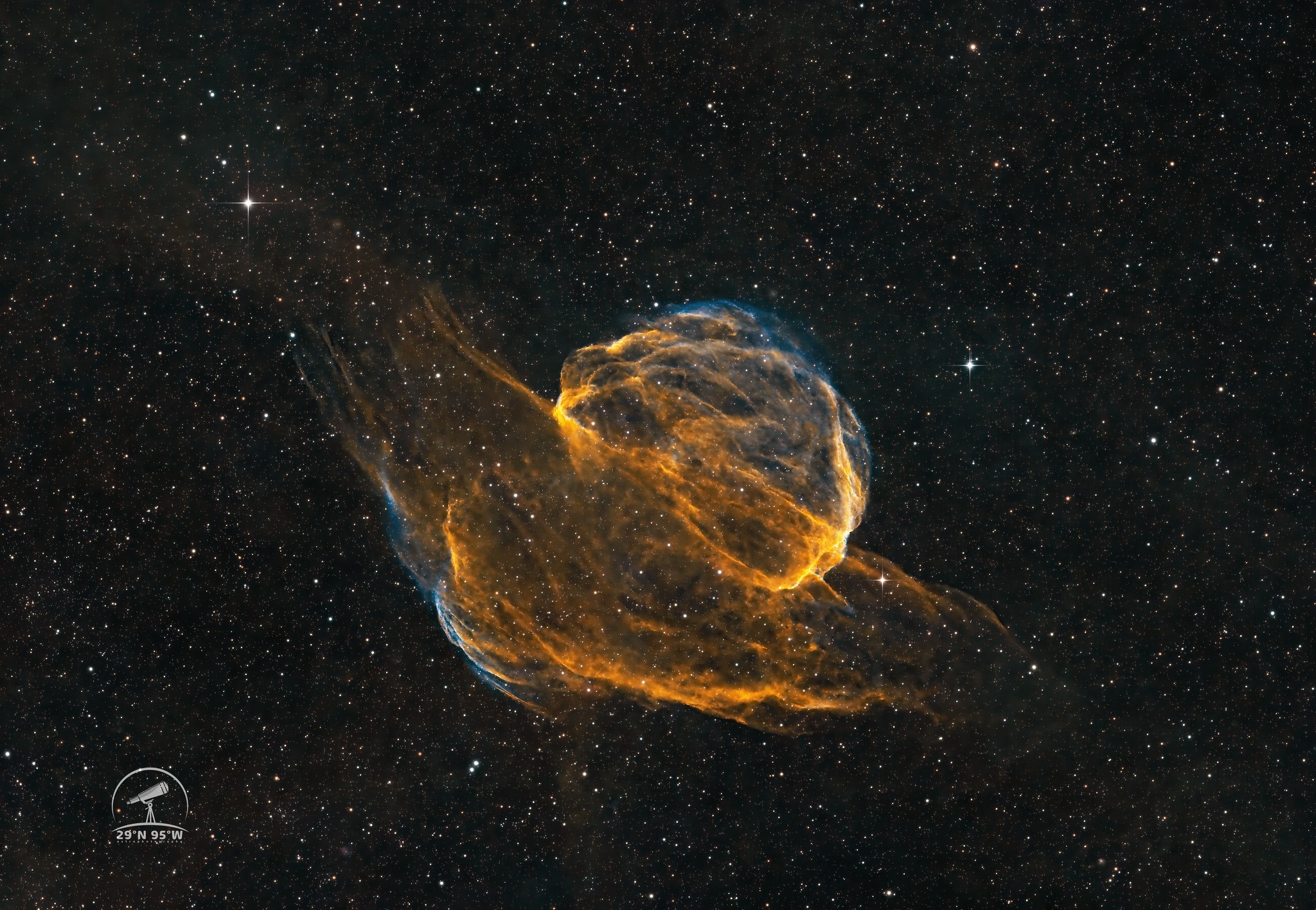 ZWO Astrophotography | #ASIWEEK Rice Hat Nebula, SH2-224 350 x 300s ...