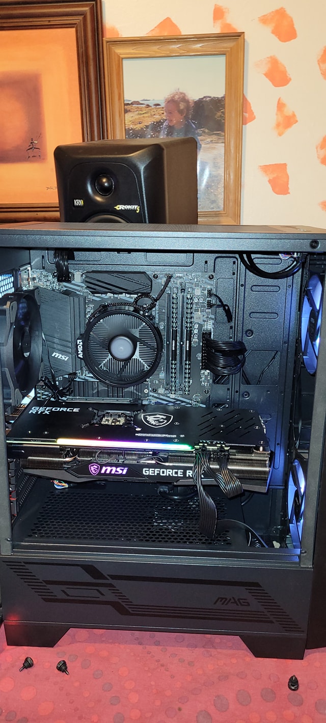 First gaming PC build with Ryzen 5 5600x and RTX 3070