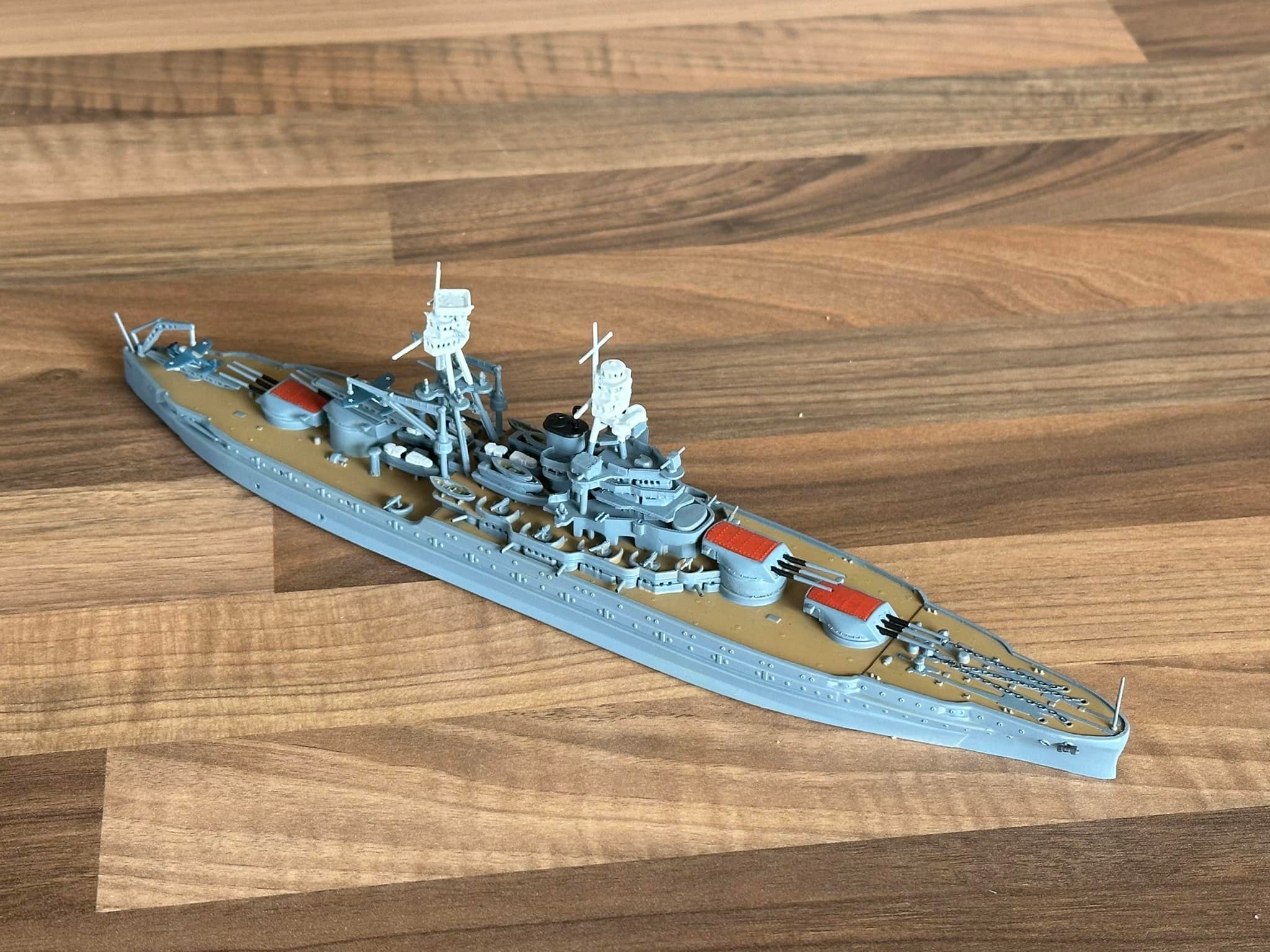 Maquette Papier 3D USS Arizona BB-39 1/250 – 75 Cm De Long, Kit Non Assemblé, Pour Collectionneurs Confirmés