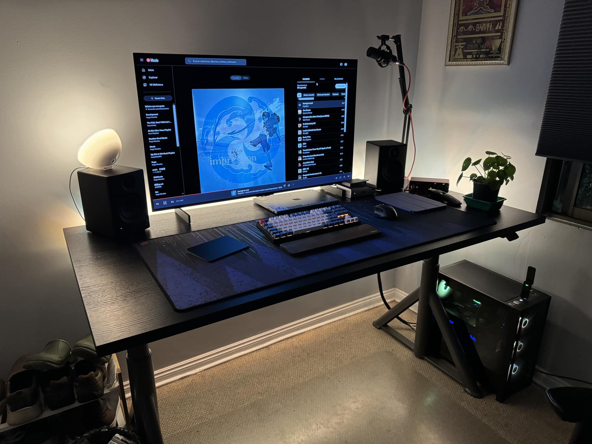 Upgraded WFH and gaming space setup