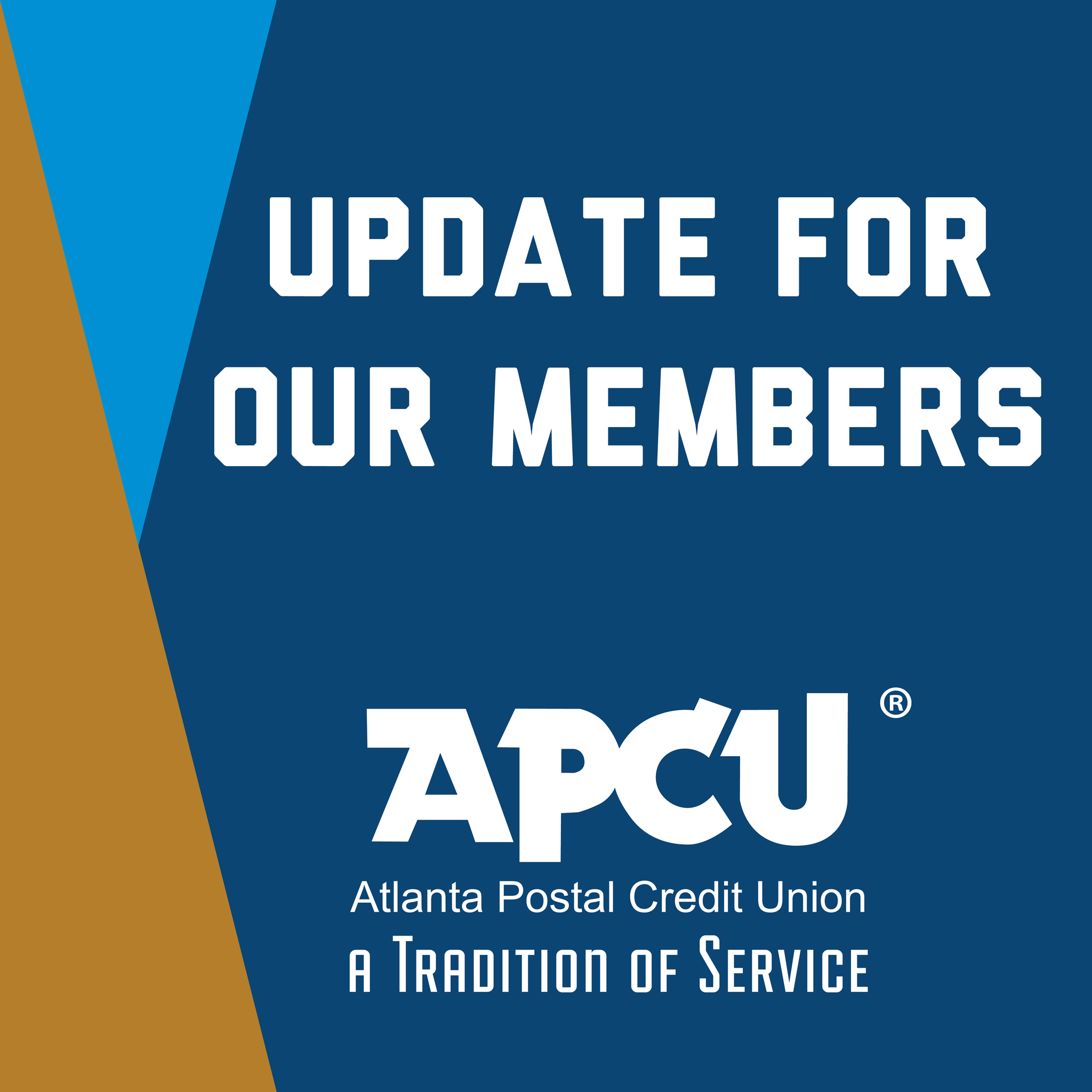 APCU - While we understand that Friday, April 7th is a holiday, our ...