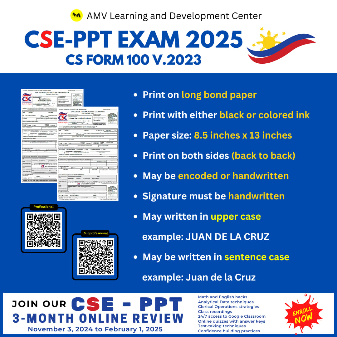 Civil Service Region 7 Group | DOWNLOAD CS FORM 100 v2023 HERE: | Facebook