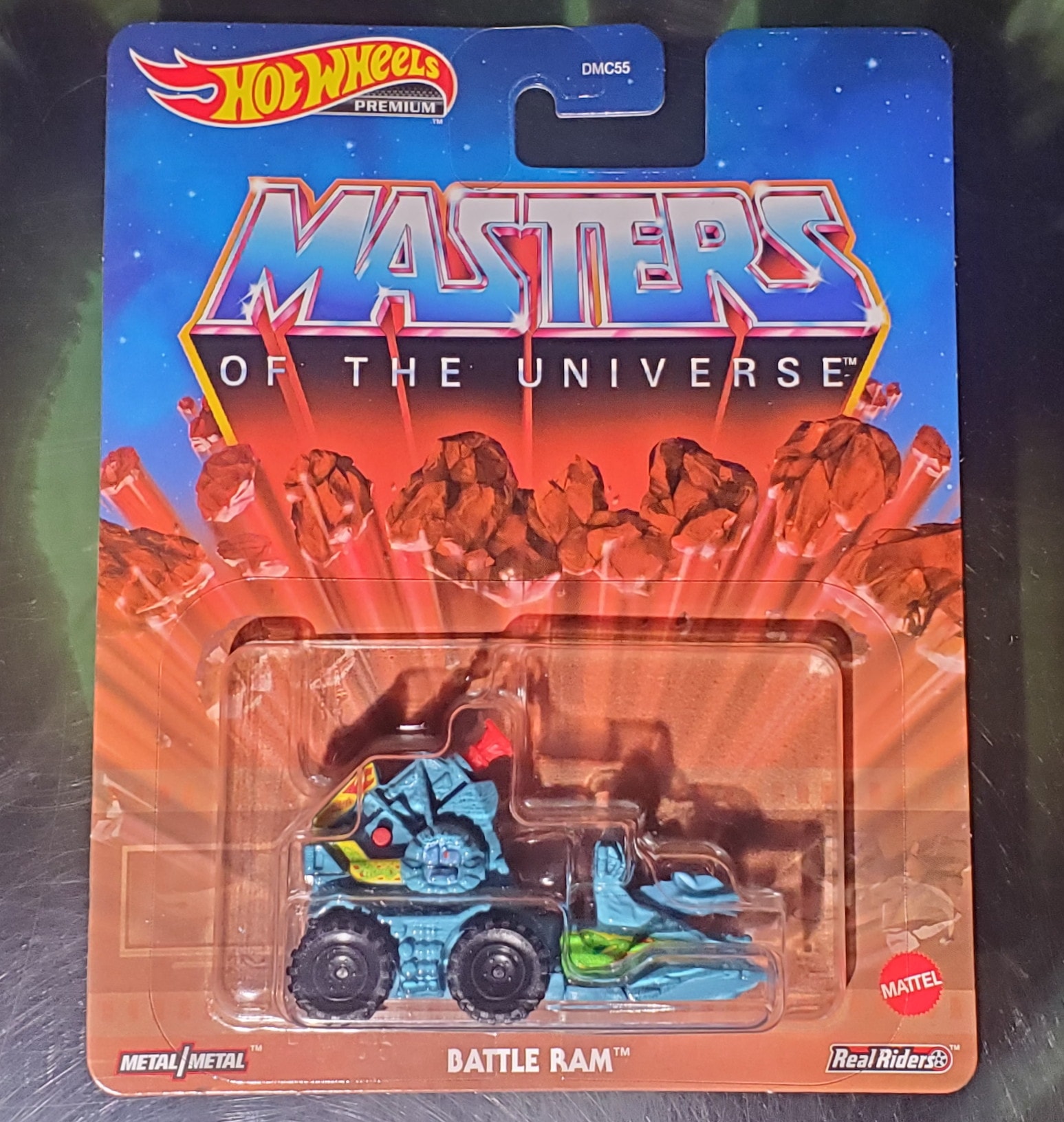 Completing the vintage 1980s Masters of the Universe Battle Ram toy
