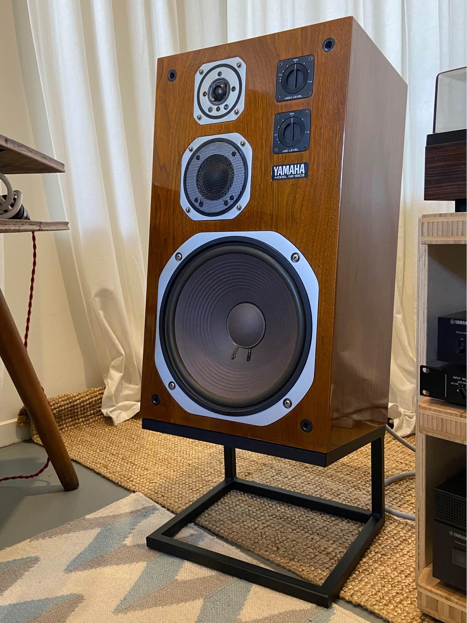 NS-690III speakers - 1980. The mk3 got a proper mirrored 