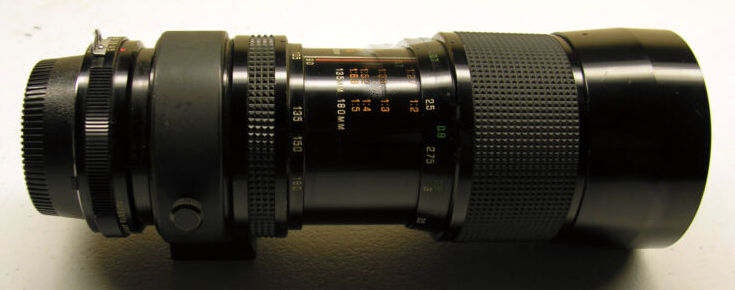 Vivitar 90-180mm f4 flat field zoom lens vs Nikon Micro-Nikkor