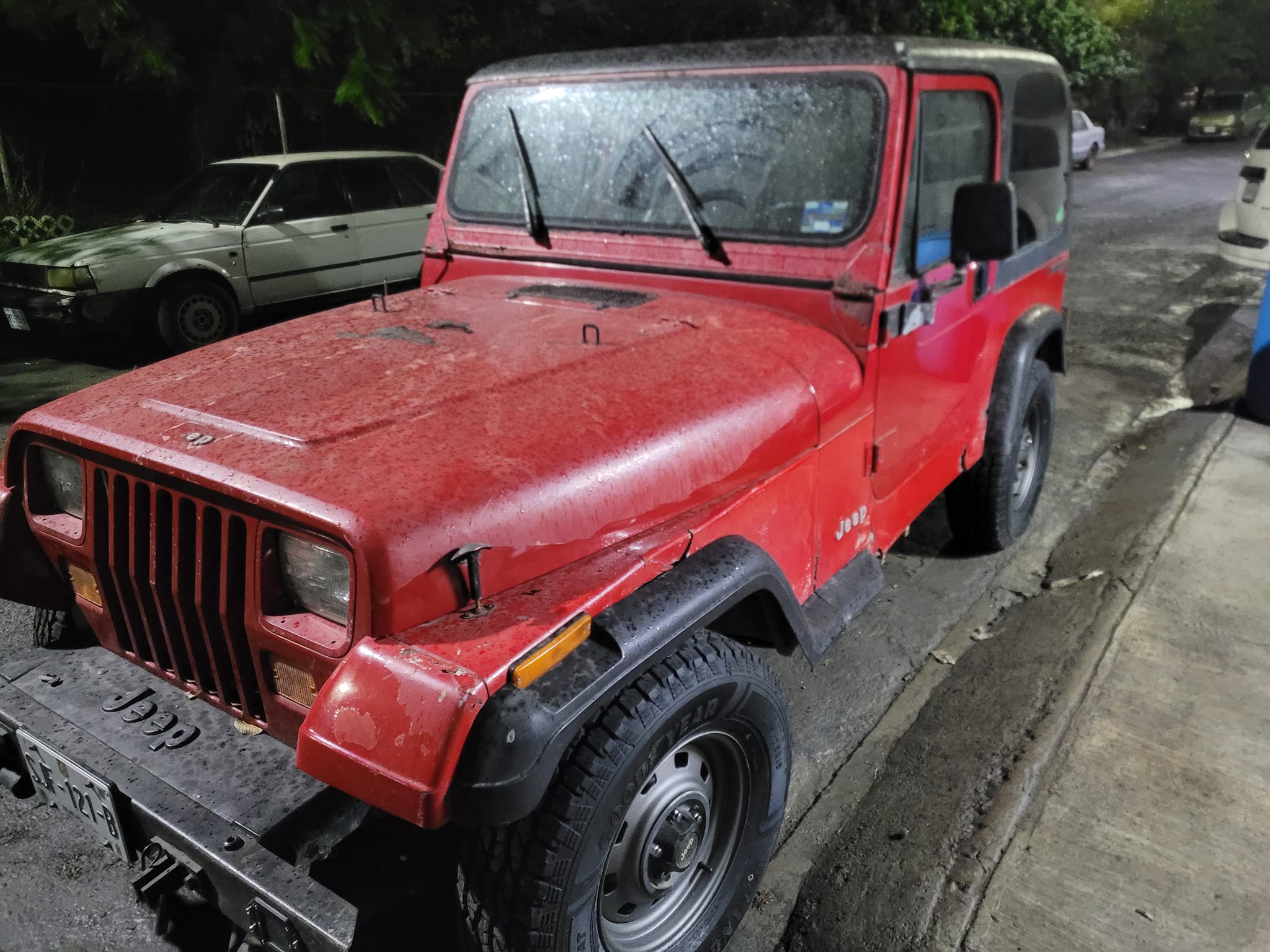 Original window sticker and 1991 Jeep model line-up catalog