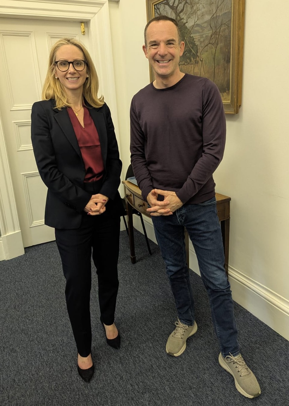 Martin - Had a good first meeting this afternoon with Lucy Rigby MP ...