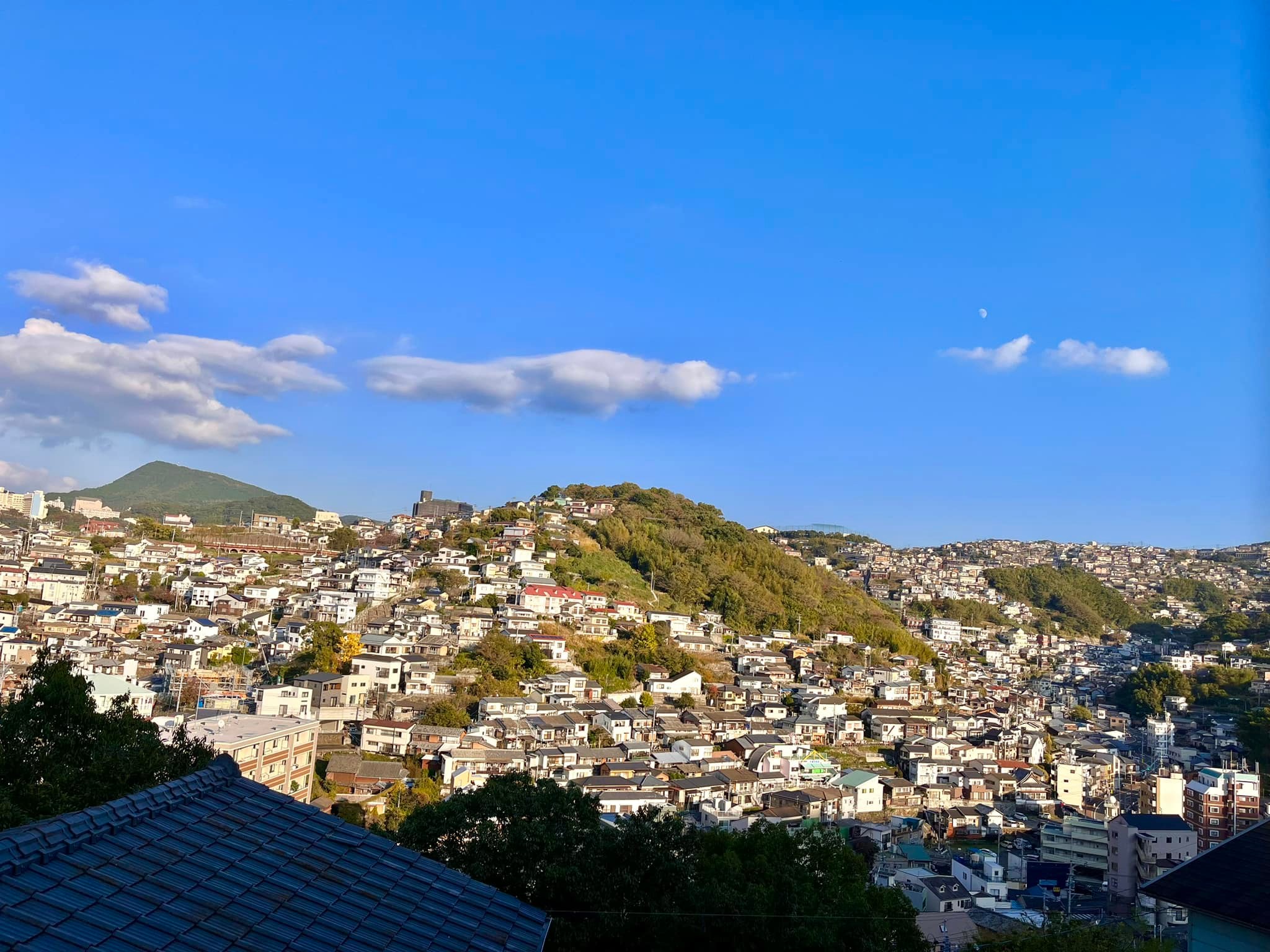 Nagasaki top view from Glover Sky Road