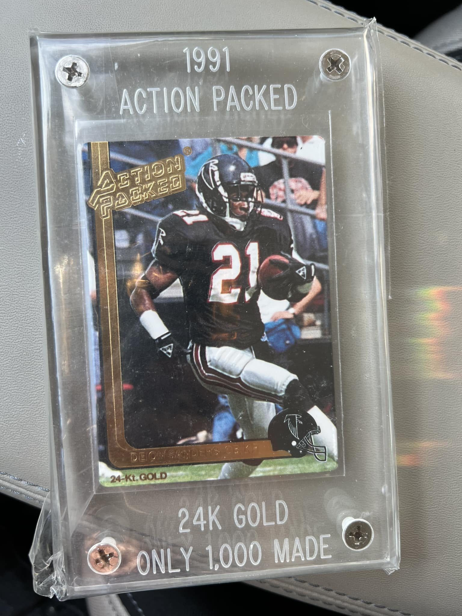 How many 1991 Action Packed 24k gold sets were produced?
