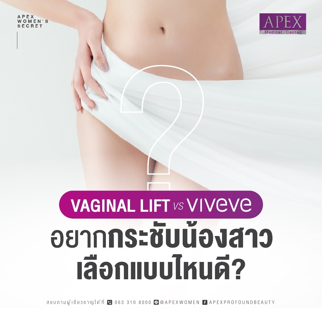 Vaginal lift VS Viveve... - APEX Hospital & Beauty Clinic | Facebook