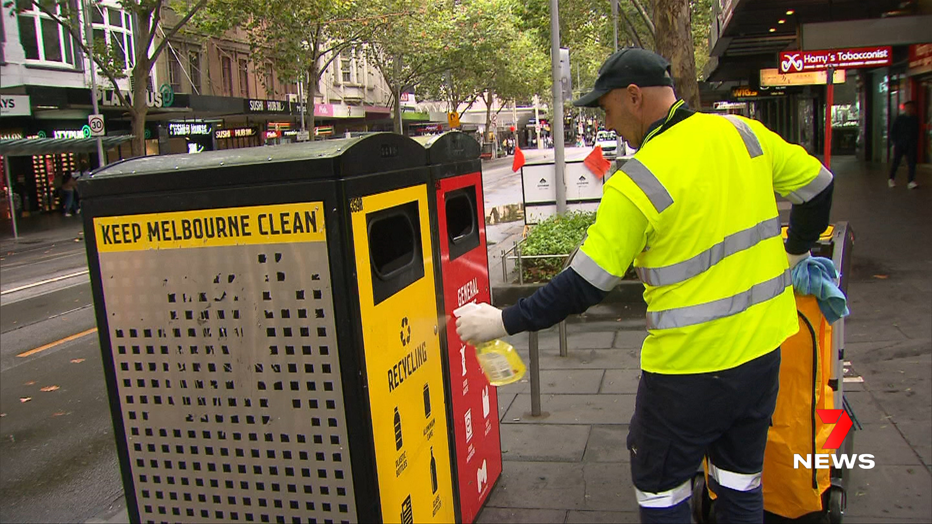 7NEWS Melbourne - The City of Melbourne is trialling a new 'Clean Team ...