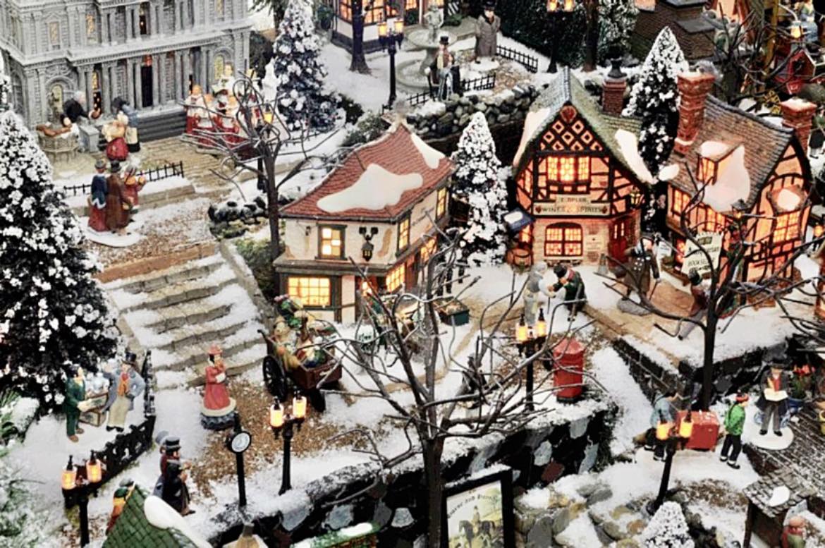 Charles Dickens Christmas village collection