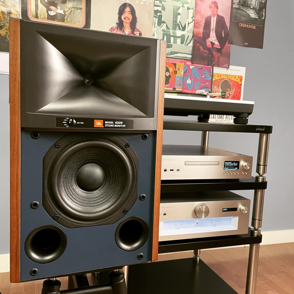 The JBL 4309 Studio Monitor packs a powerful punch, but it's only