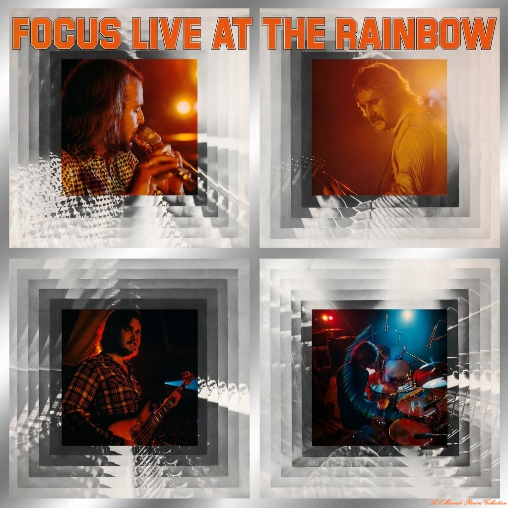 Focus 1974年日本公演パンフレット、チケット、RainbowライブCD Focus live at the rainbow album 1973