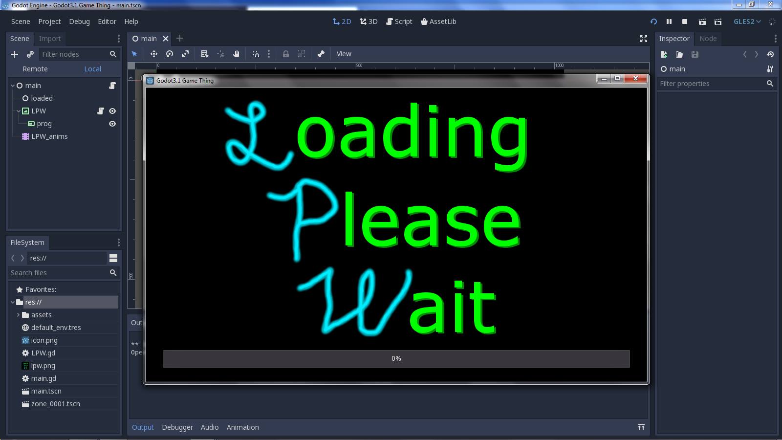 Godot Engine | Here's a small example project demonstrating interactive ...