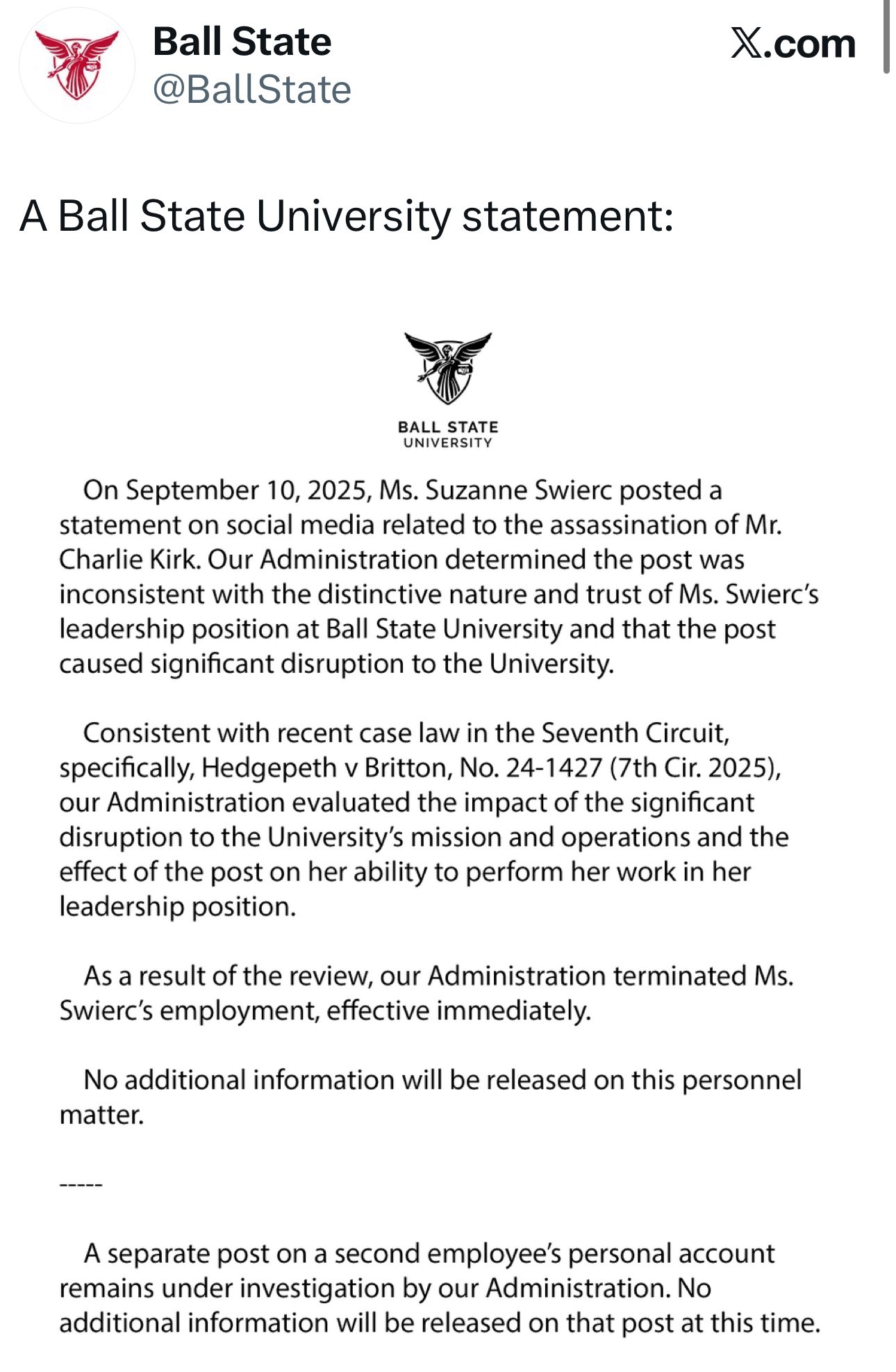 Jay Kuo - Here’s what the Ball State University employee... | Facebook
