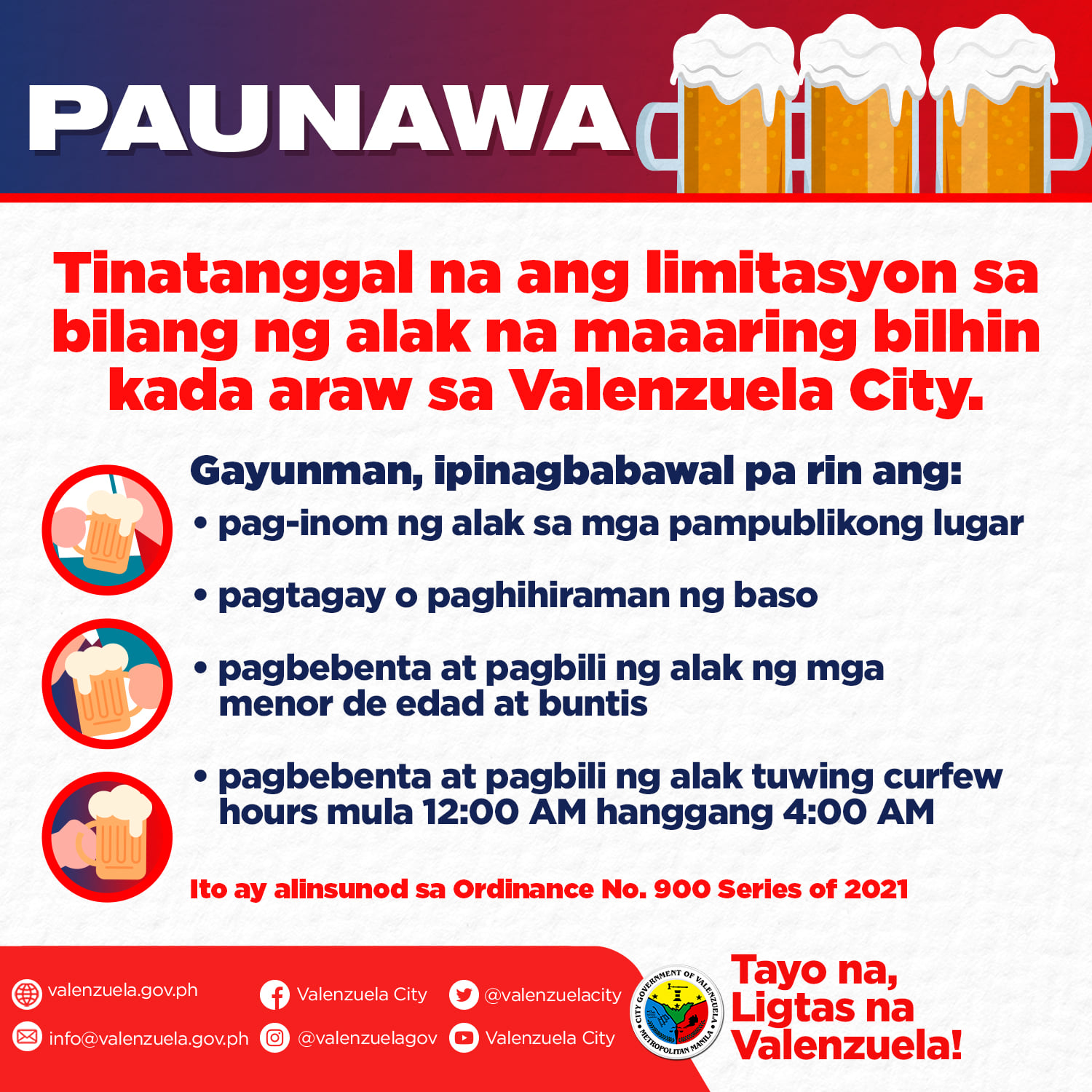 Valenzuela City - Aprubado na sa konseho! Tinatanggal na...