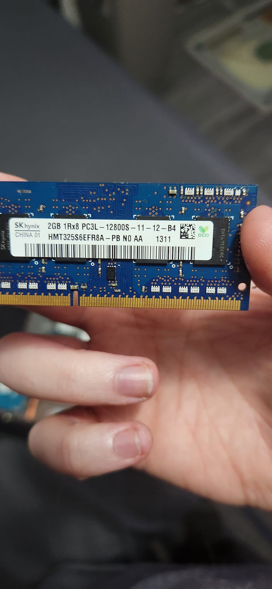Mémoire RAM DDR3L 1600 MHz Pour PC Portable - SK Hynix 8 Go, 4 Go Ou 2 Go