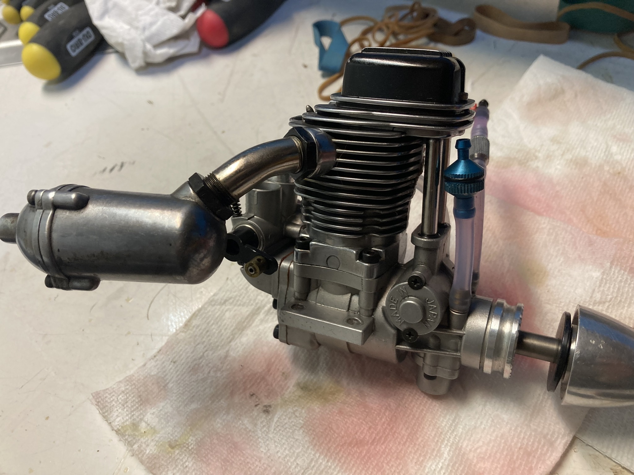 How to identify a .53 or .63 model engine