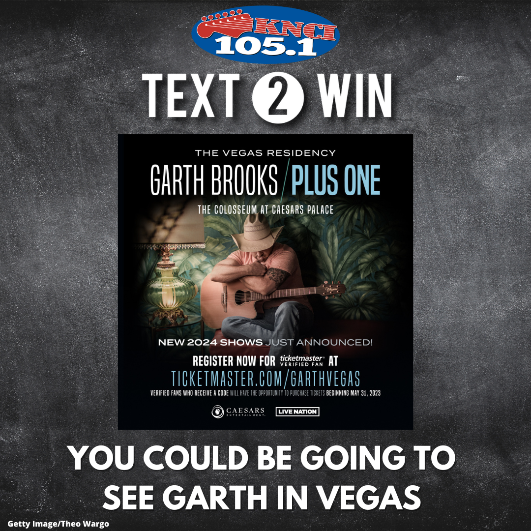 105.1 KNCI - Just announced! New 2024 shows for Garth...
