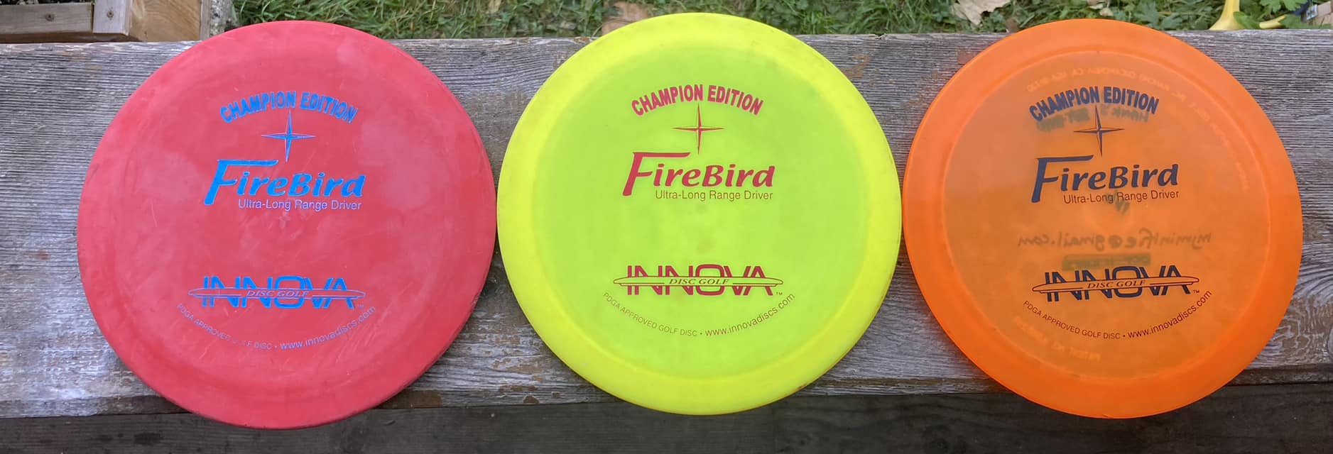 Firebird disc golf for life