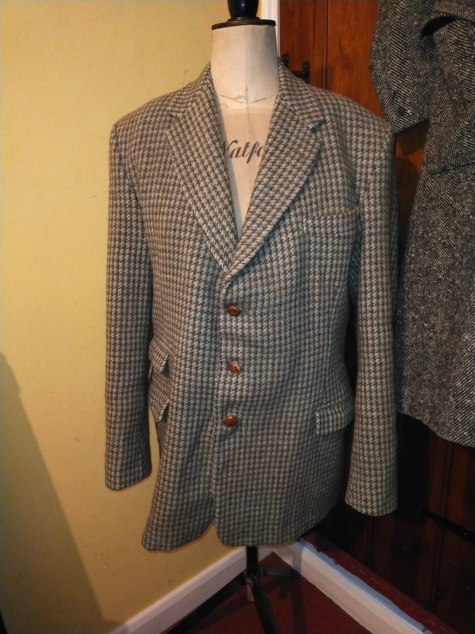 Me wearing one of my Harris tweed jackets. I had thought it was 