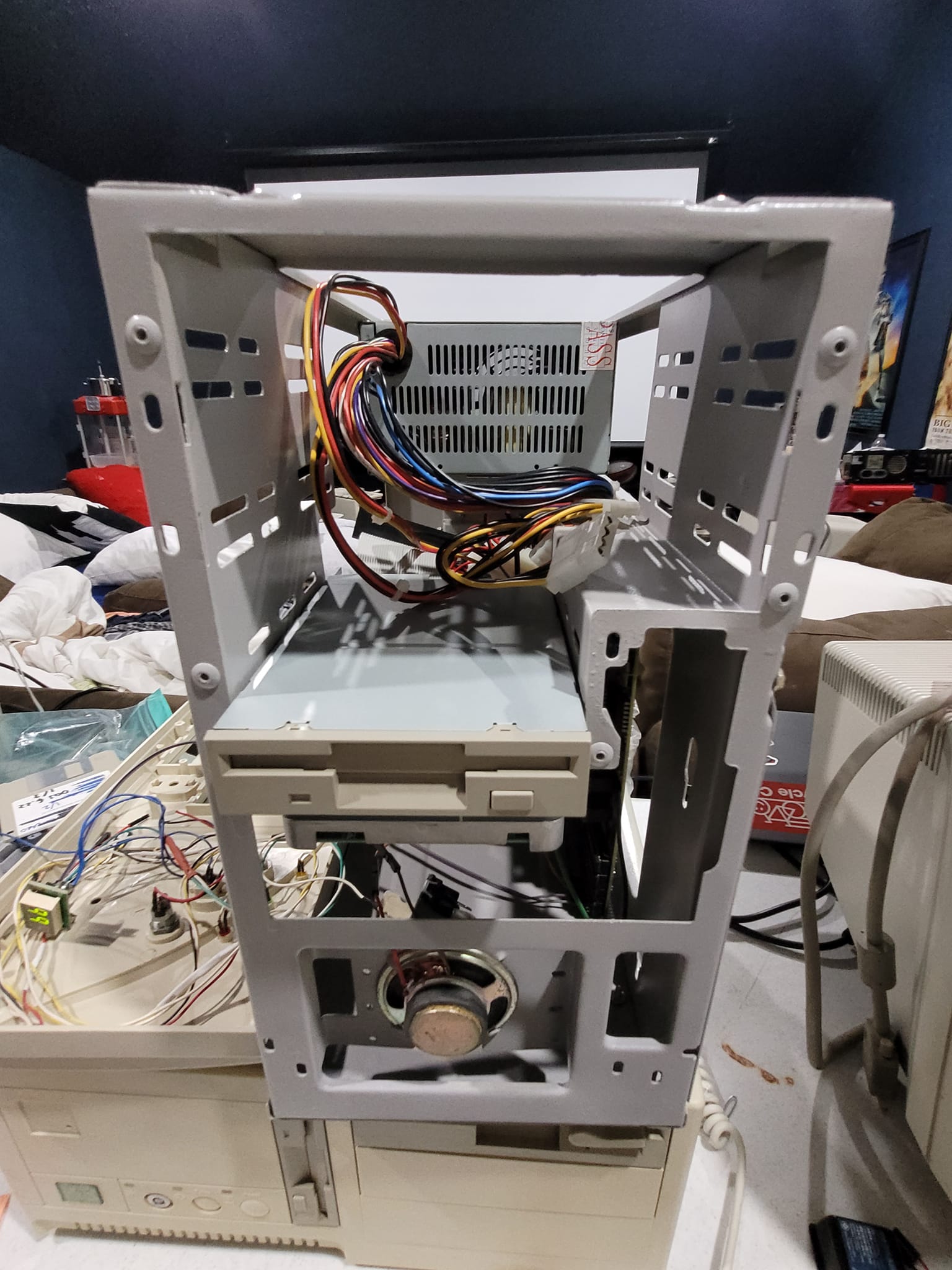 Restoring a vintage computer case for VCFSW 2025
