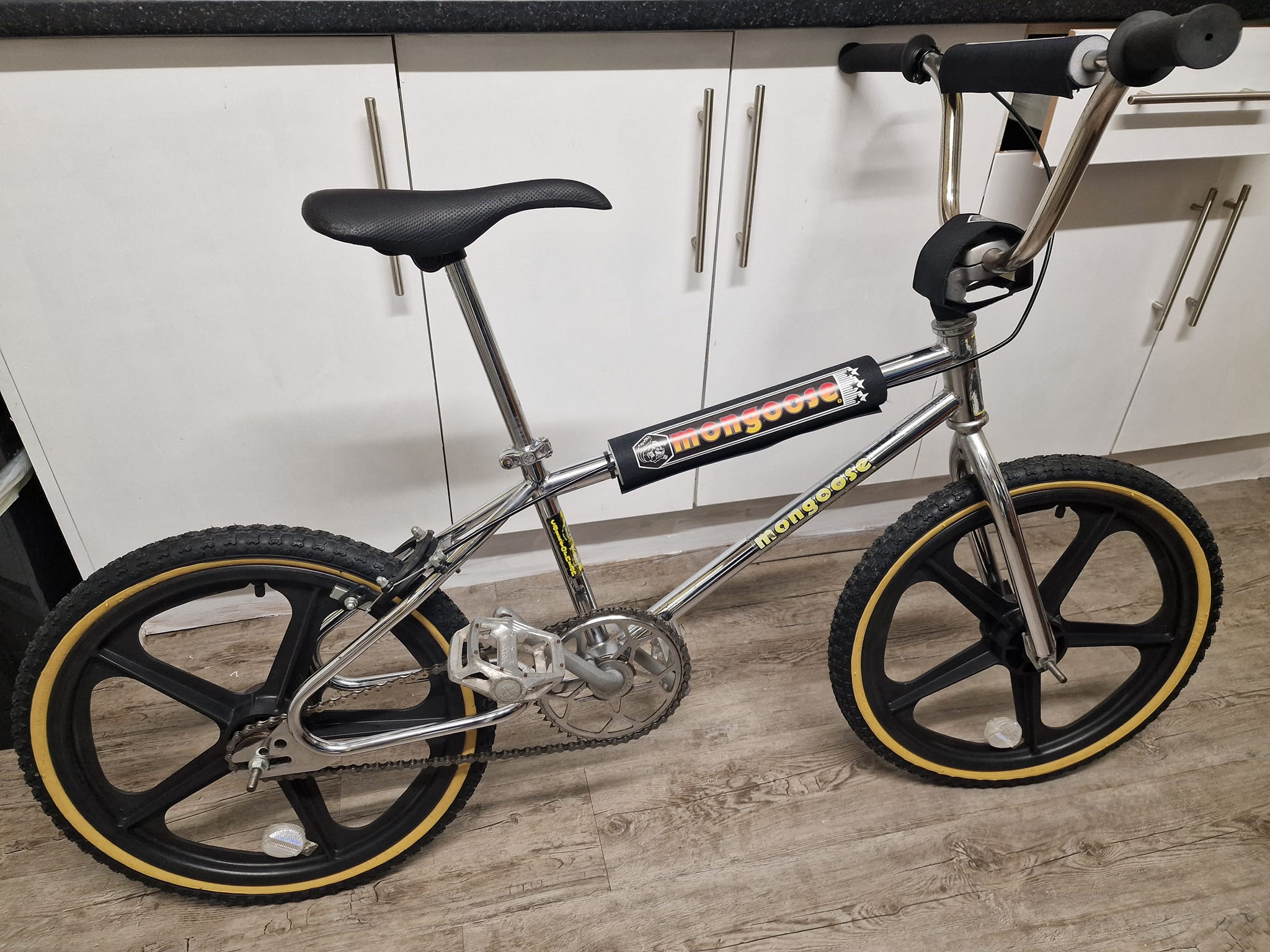 Vintage BMX brake levers like Dirty Harry and Gold Finger