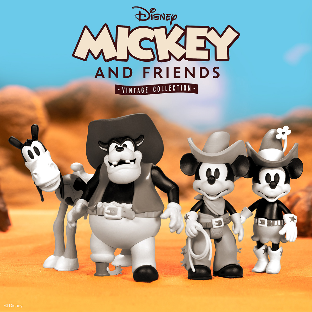 Super7's latest wave of Disney Mickey and Friends Vintage