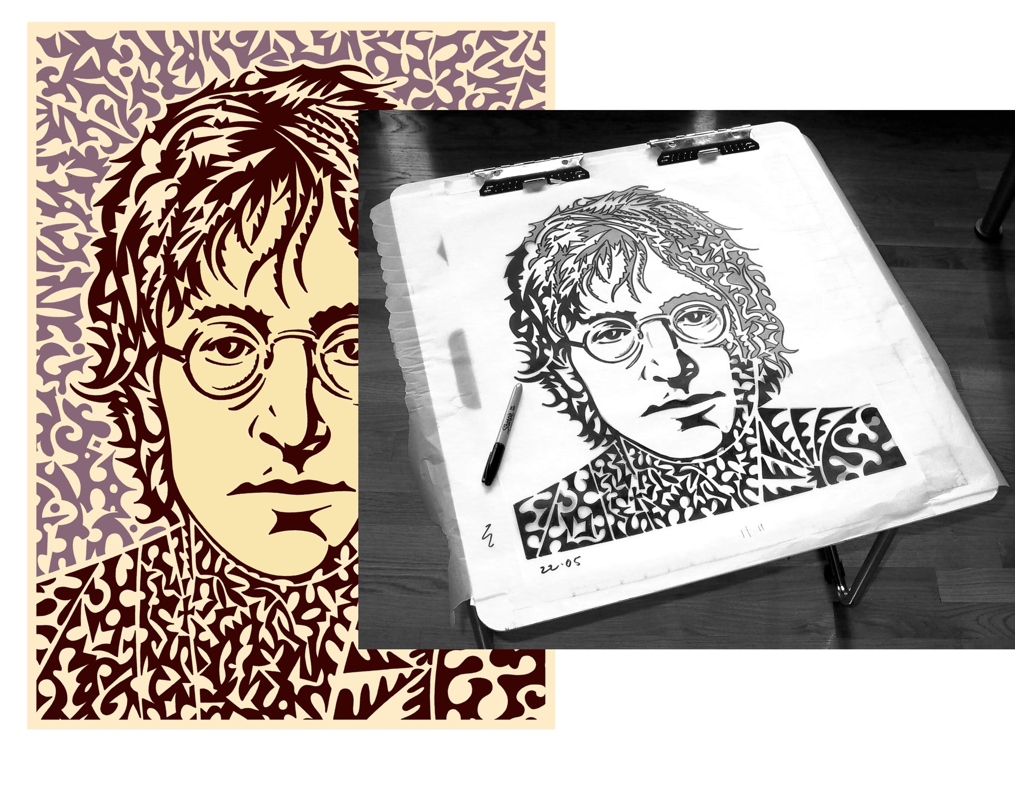 Self Portrait One of the most popular of the limited edition John