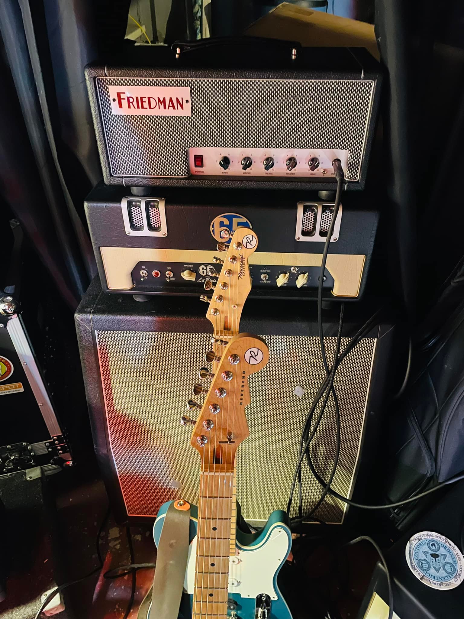 ギター 's Effects JUST DRIVE Wow, Friedman's effects loop actually works very well!