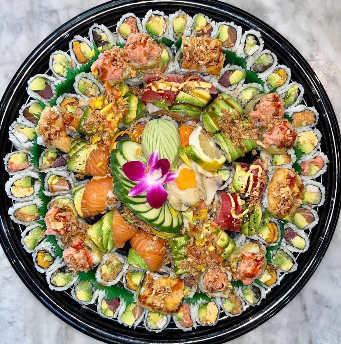 盛り込みお膳 Sushi Platter Order Available Now! #sushilovers #statenisland